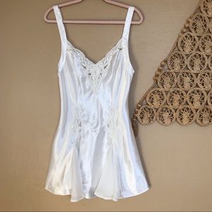 Victoria's Secret Ivory Lace Detail Slip